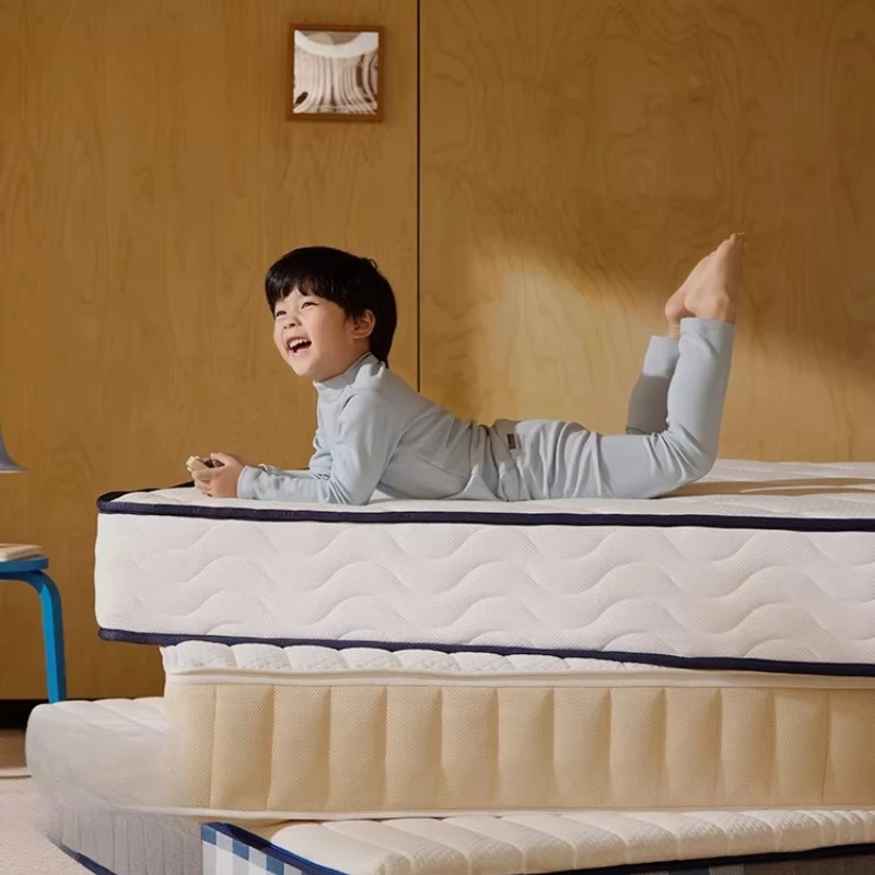 

Детский матрас 2250. Маленький пружинный матрас не мягкий или жесткий, антибактериальный, против клещей, съемный и моющийся.