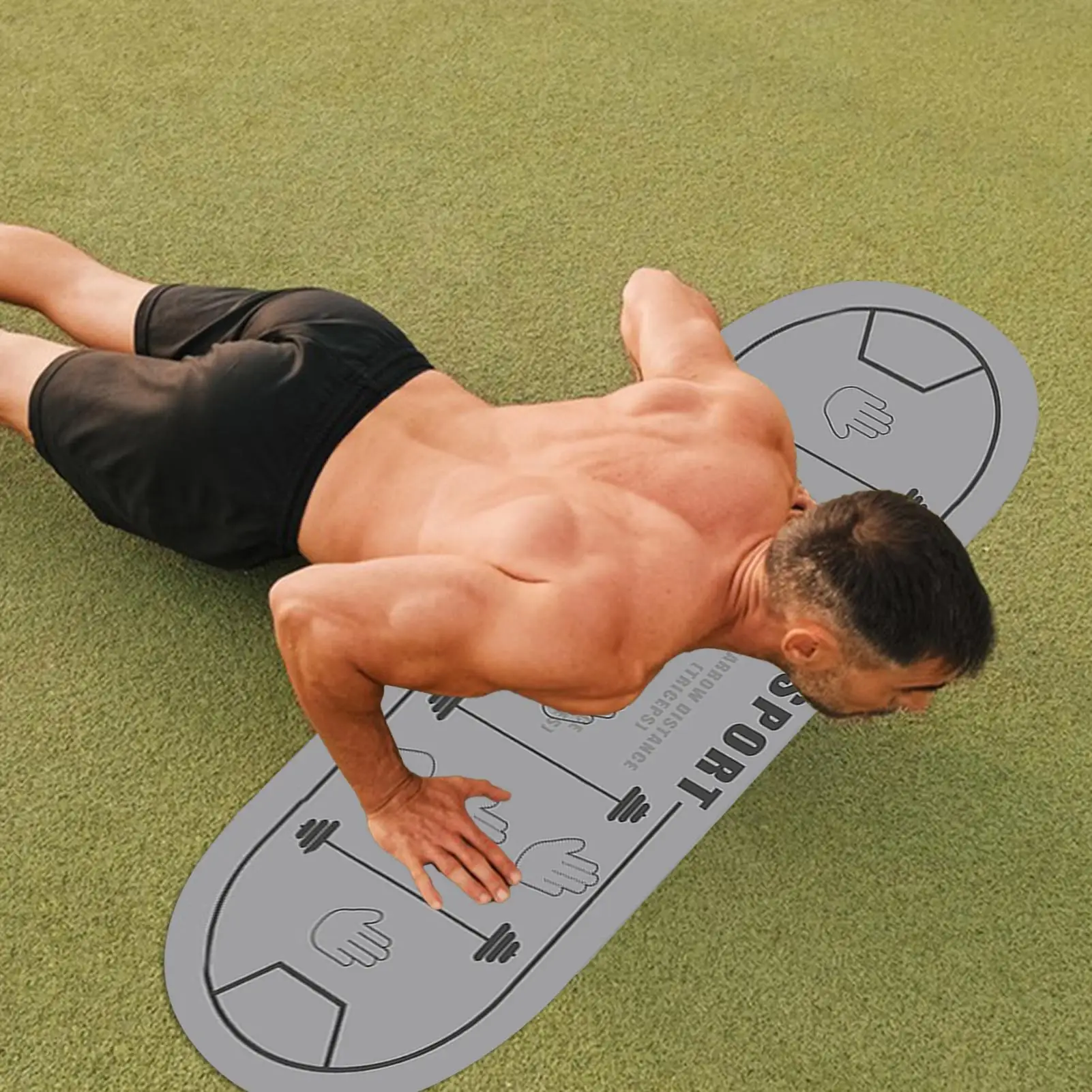 

Plank Training Mat Home Gym Workout Exercise Equipment Push Up Exercise Mat For Men Women Beginners Professionals Athletes