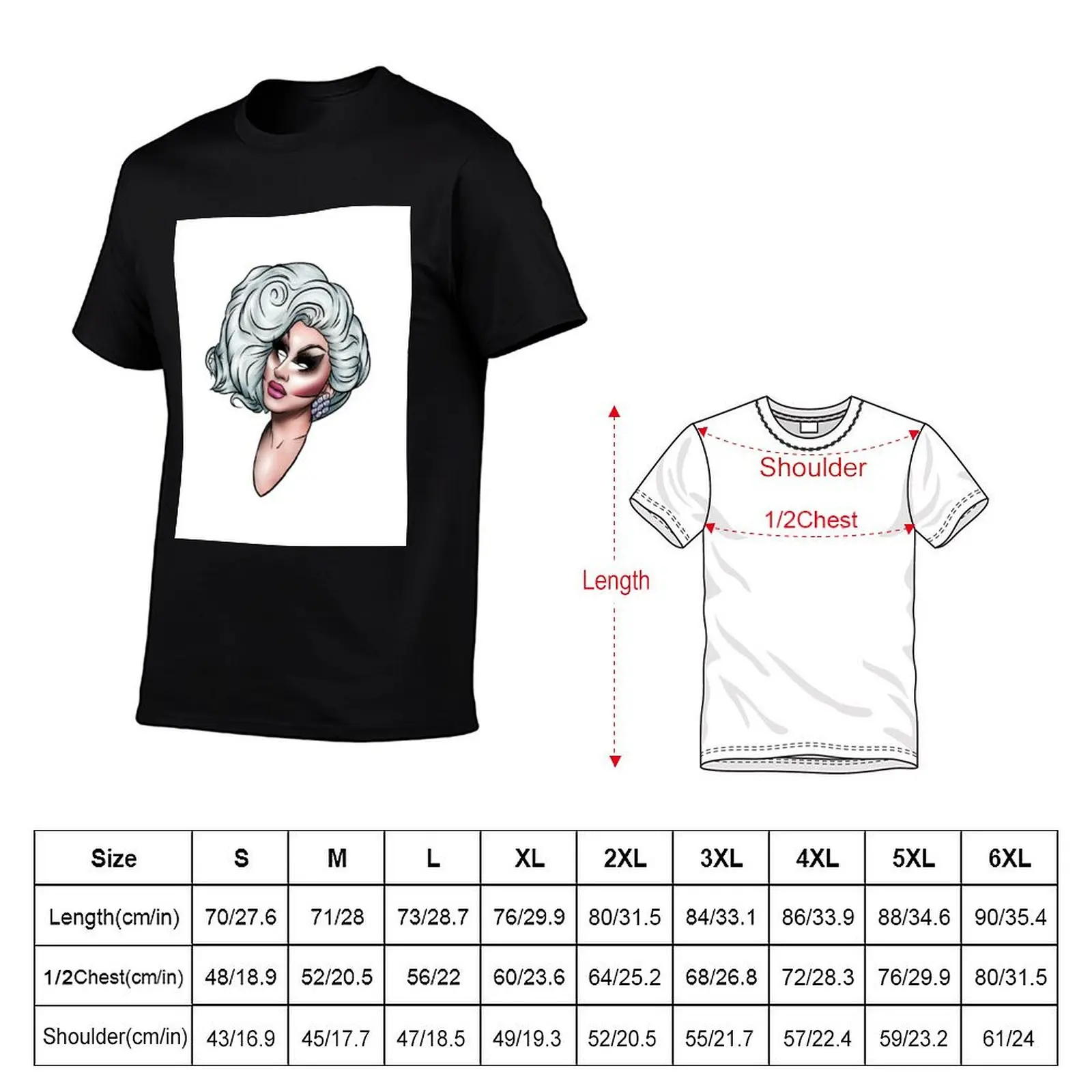 UNHhhh Trixie Mattel T-Shirt t shirt for man funny t shirts man man t shirt luxury T-shirt