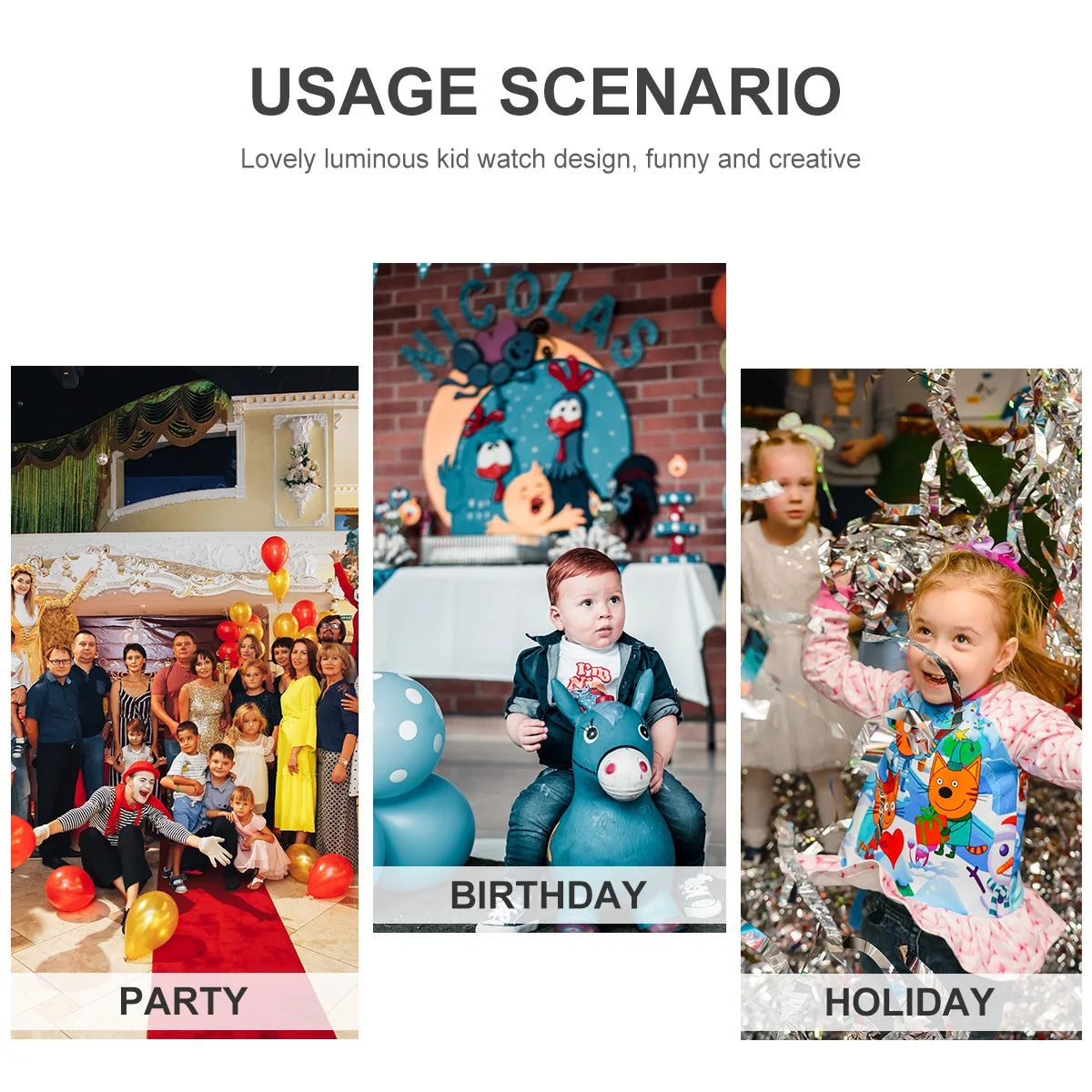 Glow In Halloween Witch Pattern Lightweight Strap Gift Watch For Quartz Gift Watch