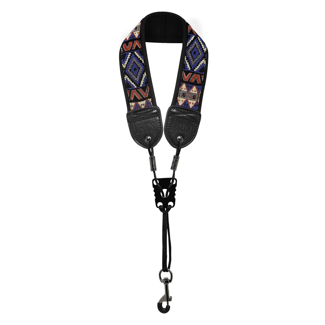 

Saxophone Neck Strap Comfortable Widen Cushioned Padding Embroidery Neck Strap Durable Woodwind Instrument Accessories