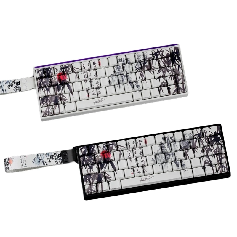 

G6DD 60% 68% PBT Keycaps Side Printed Original Profile ANSI ISOs Layout 61/64/68