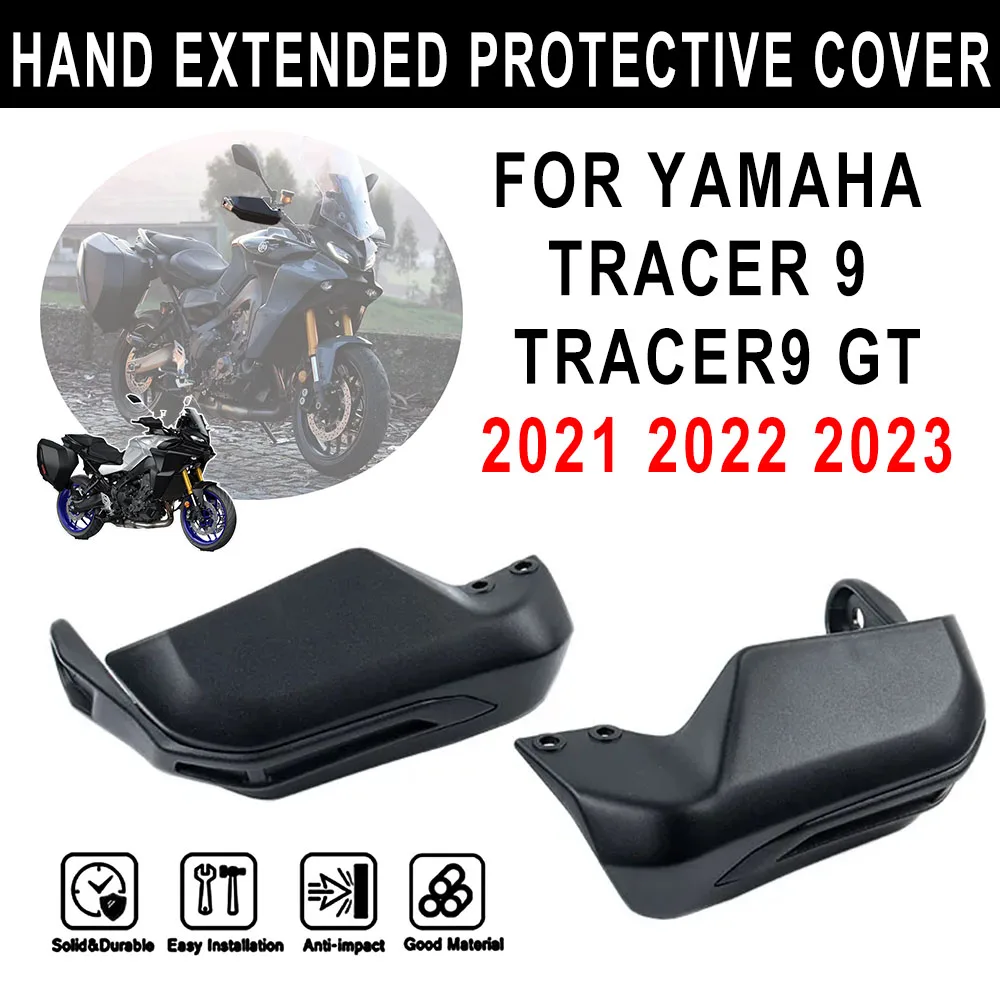 

NEW For Yamaha Tracer 9 Tracer9 GT 202120222023 Accessory Handguard Extensions Protector Guard Hand Shield Protector Cover Black