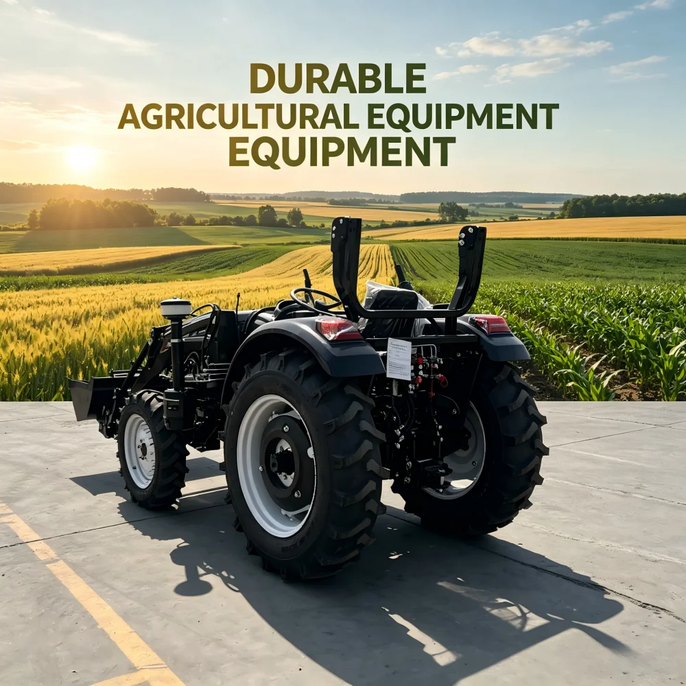 50-90HP 4WD Farm Tractor Anti Slip Wheels All Terrain Farming Agricultural Tractor