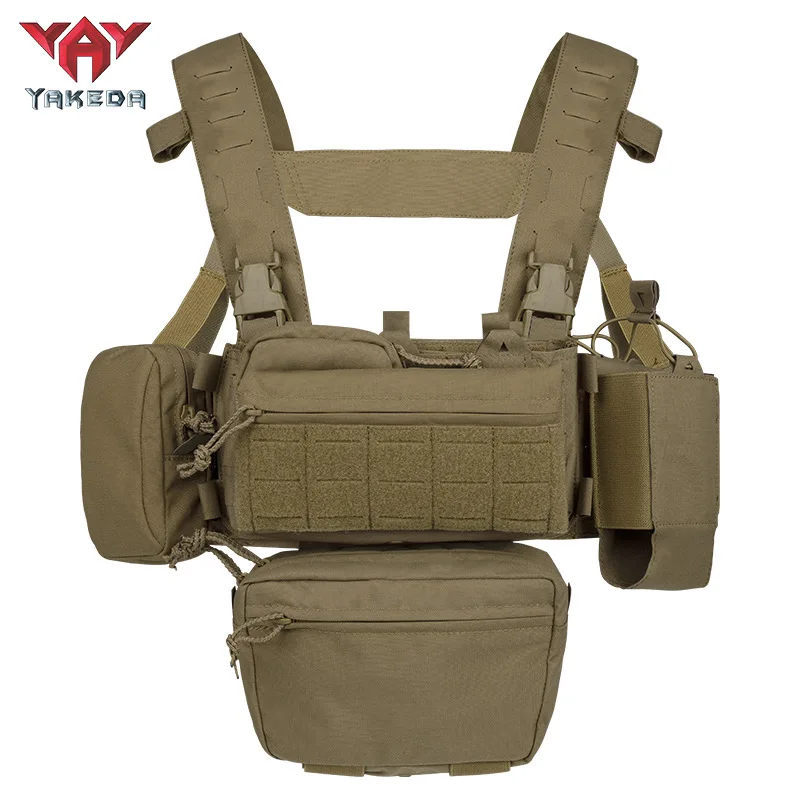 Outdoor Training Tactical Vest, Belly Pocket CS Sports Quick Dismantling Waist Hanging, New Model