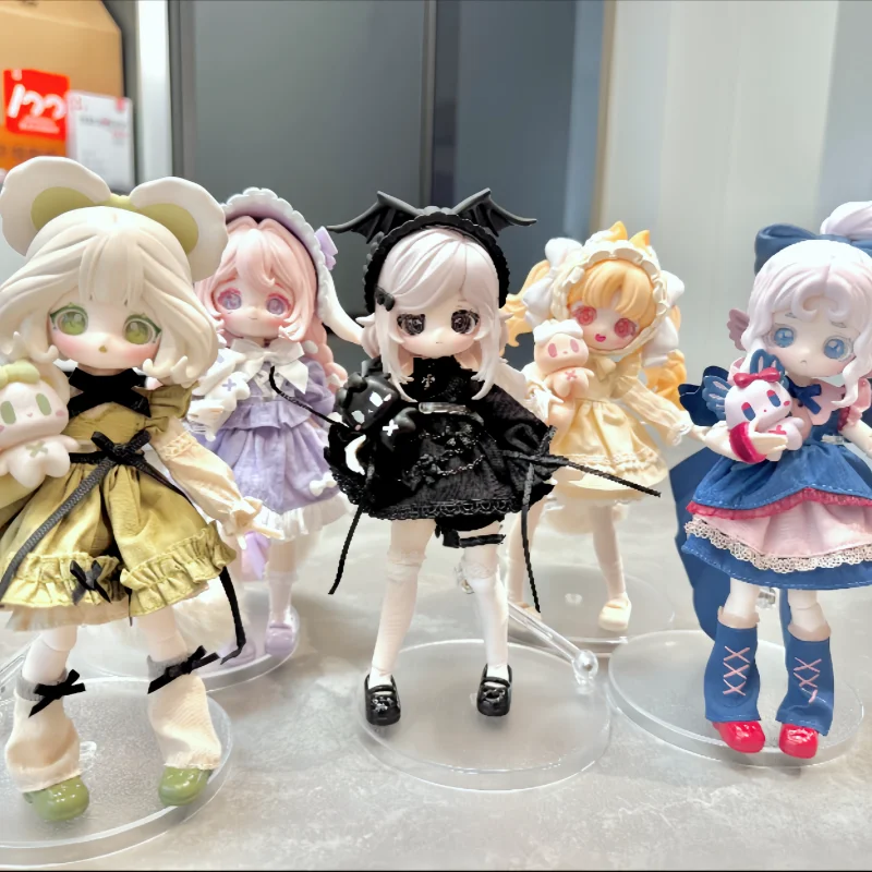 

Новое поступление, серия Lulu Spirit Story, слепая коробка, 12-точечная подвижная милая кукла Bjd, украшение для экшн-фигурки, Mysteriou, подарки на день рождения