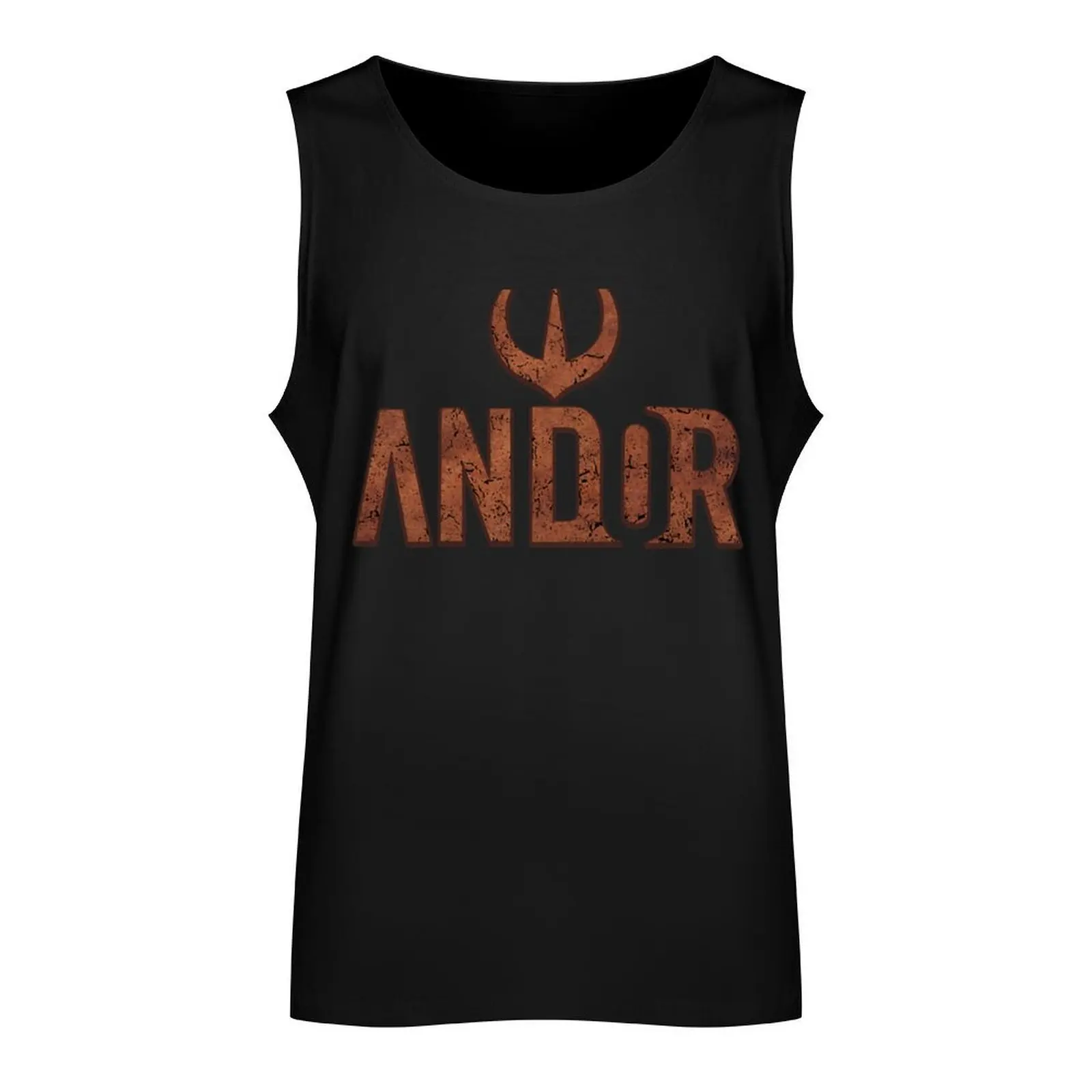 Andor Raised Logo Tank Top sleeveless vests gym clothing men