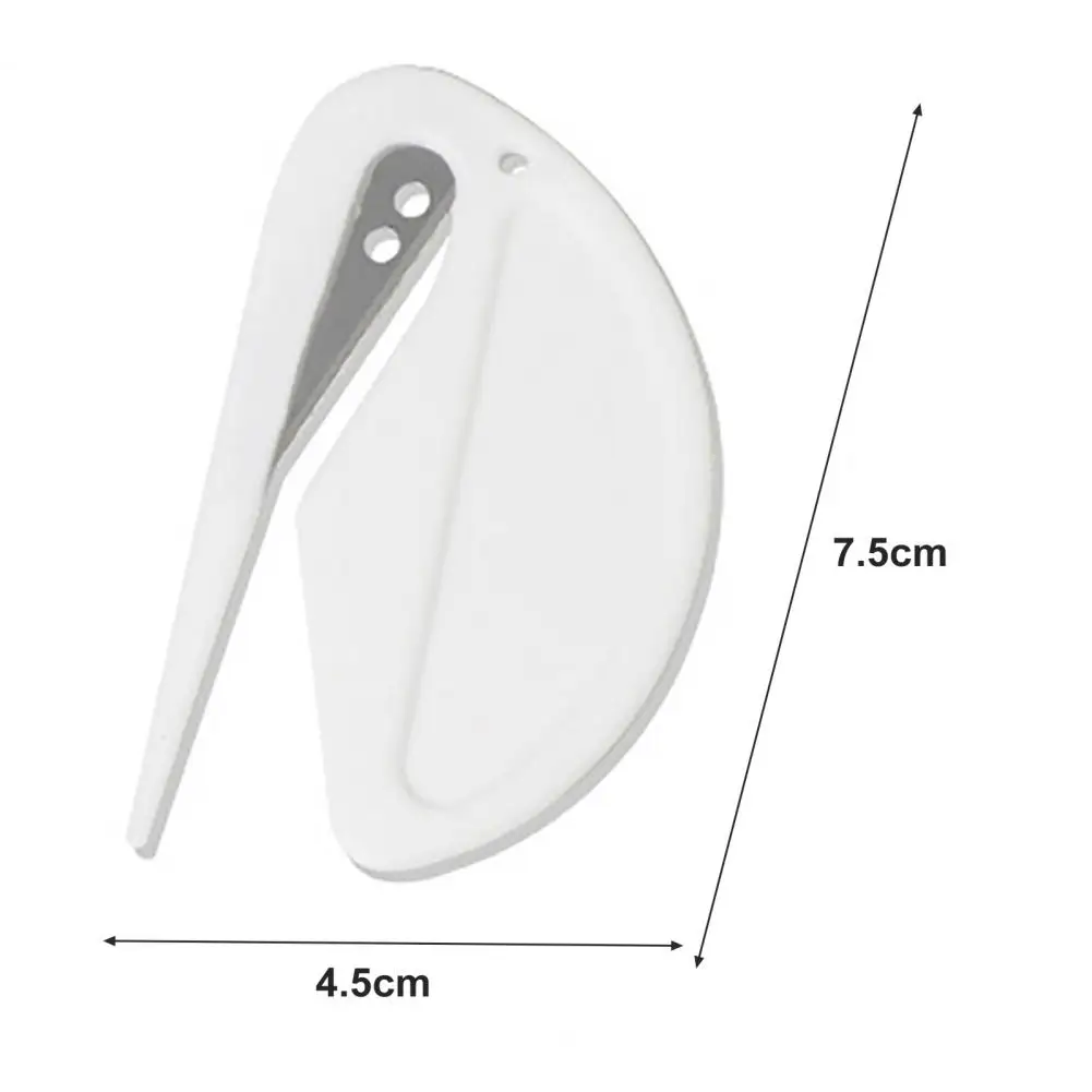 3pcs Letter Opener Christmas Gift Wrapping Cutter Envelope Mail Slitter With Razor Wrapping Cutter Box Opener Safe Mail Opener