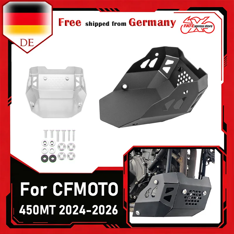 WOLFLINE Per CFMOTO Cf 450MT 450 Mt 2024 2025 2026 Piastra paramotore, Protezione sottoscocca moto, Copertura sottoscocca, Protezione telaio