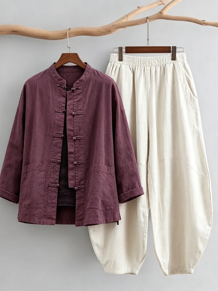 Jaket Kardigan Linen Katun Lon - Linen Shirt Breathable ulasan dan harga