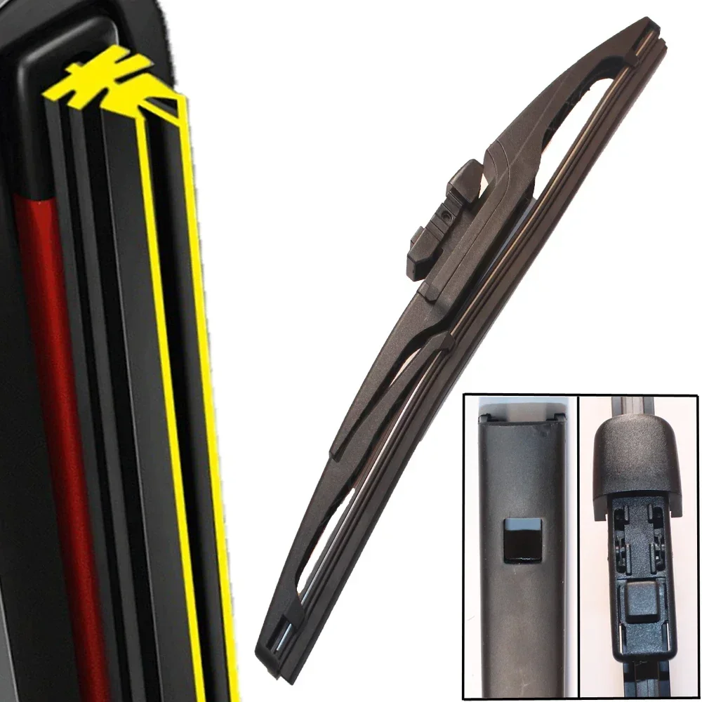 ل Volkswagen VW ID.4 X CROZZ 2021-2024 2022 ممسحة أمامية وخلفية شفرات ممسحة الزجاج الأمامي نافذة فرش 28 "+ 18" + 12" #5