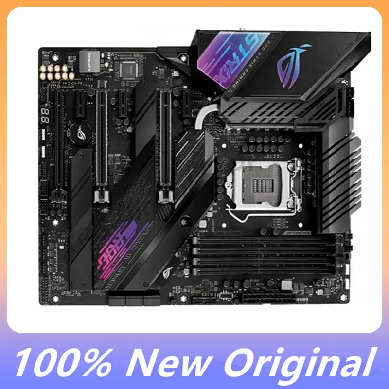 لوحة أم ألعاب أصلية جديدة ROG STRIX Z490-E سعة 128 جيجابايت USB3.2 Type-C M.2 HDMI LGA 1200 DDR4 ATX Z490 اللوحة الرئيسية