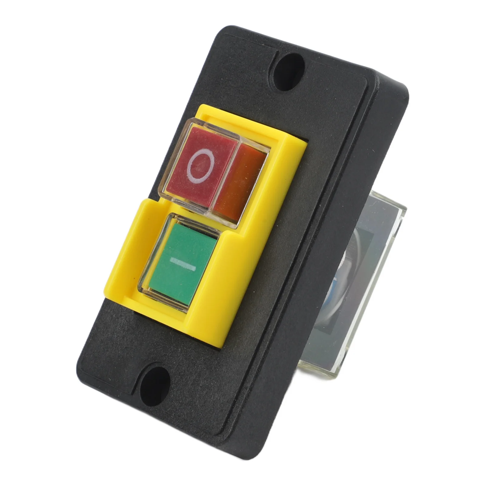 Electromagnetic Switch KJD6-3 with Panel Start Button Waterproof 5E4 Rated 250V Switch for Cutting Machine Operation