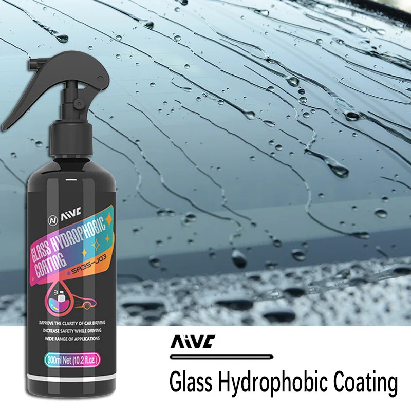 

AIVC Glass Hydrophobic Coating Anti-Rain For Cars Auto Glass Spray Waterproof Coating Agent