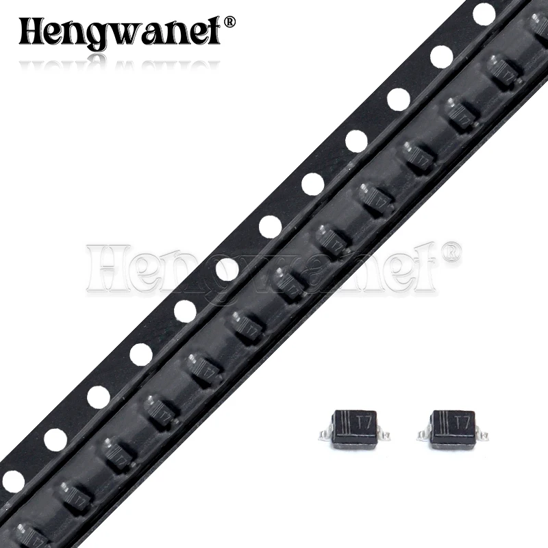 100pcs SMD diode 0805 SOD-123 1N5819 1N4007 1N4148 SOD123 SOD-323 1206 1N4148WS 1N5819WS B5819WS SOD323