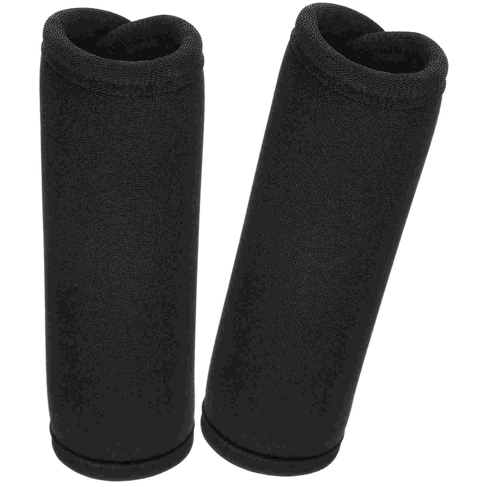 

2 Pcs Black Non Grip Pads for Horizontal Bar Equipment Accessories Anti skid Polyester Palm Protector Fitness