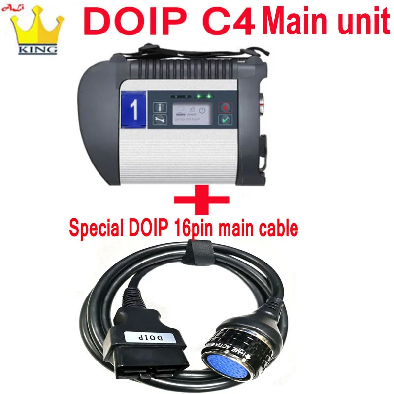 MB Star c4 SD Connect Compact ben C4 plus DOIP function Main interface Multiplexer with WIFI obd cables Mercede diagnosis tools