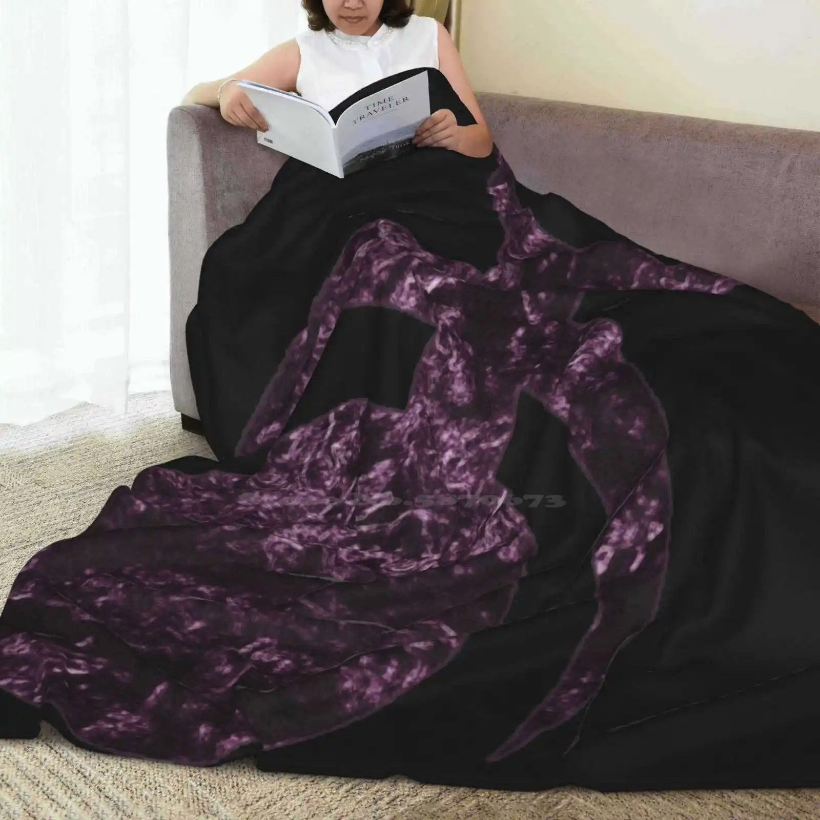 Slaanesh - بسيط بسعر منخفض، طباعة جديدة، بطانية دافئة ناعمة على الموضة، الإمبراطور Slaanesh Dark Eldar Rpg Tabletop Fulgrim #6