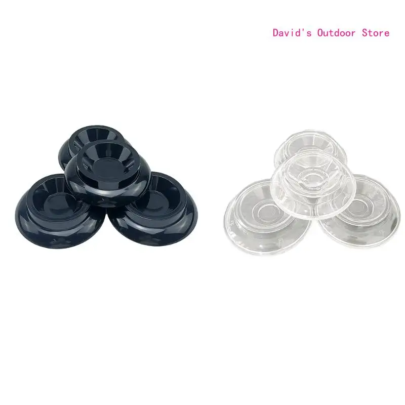 

4Pcs Piano Caster Cups Upright Piano Wheel Floor Protectors Round Load Bearing Pads Nonslip & Anti-Noise Foot Pad X3UA