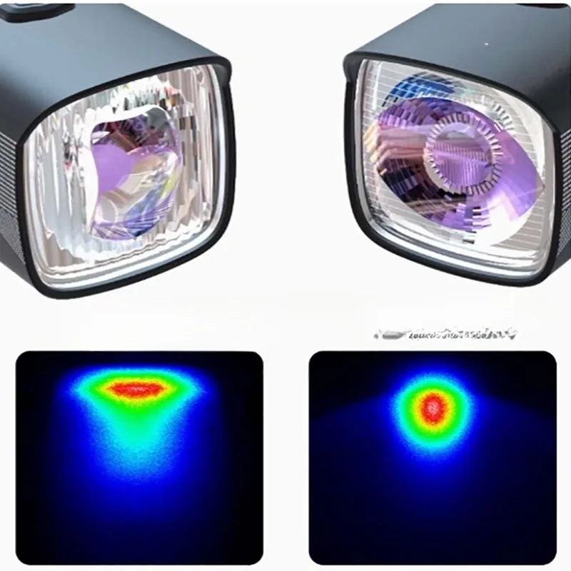 

1500LM bicycle light headlight night riding 5000MA charging strong light mountain bike light anti-glare