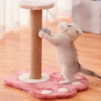 Cat Toys Cat Scratching Post Cat Tree House Grinding Paws Interactive Toys Protecting Furniture Sisal Rope pet Climbing Frame