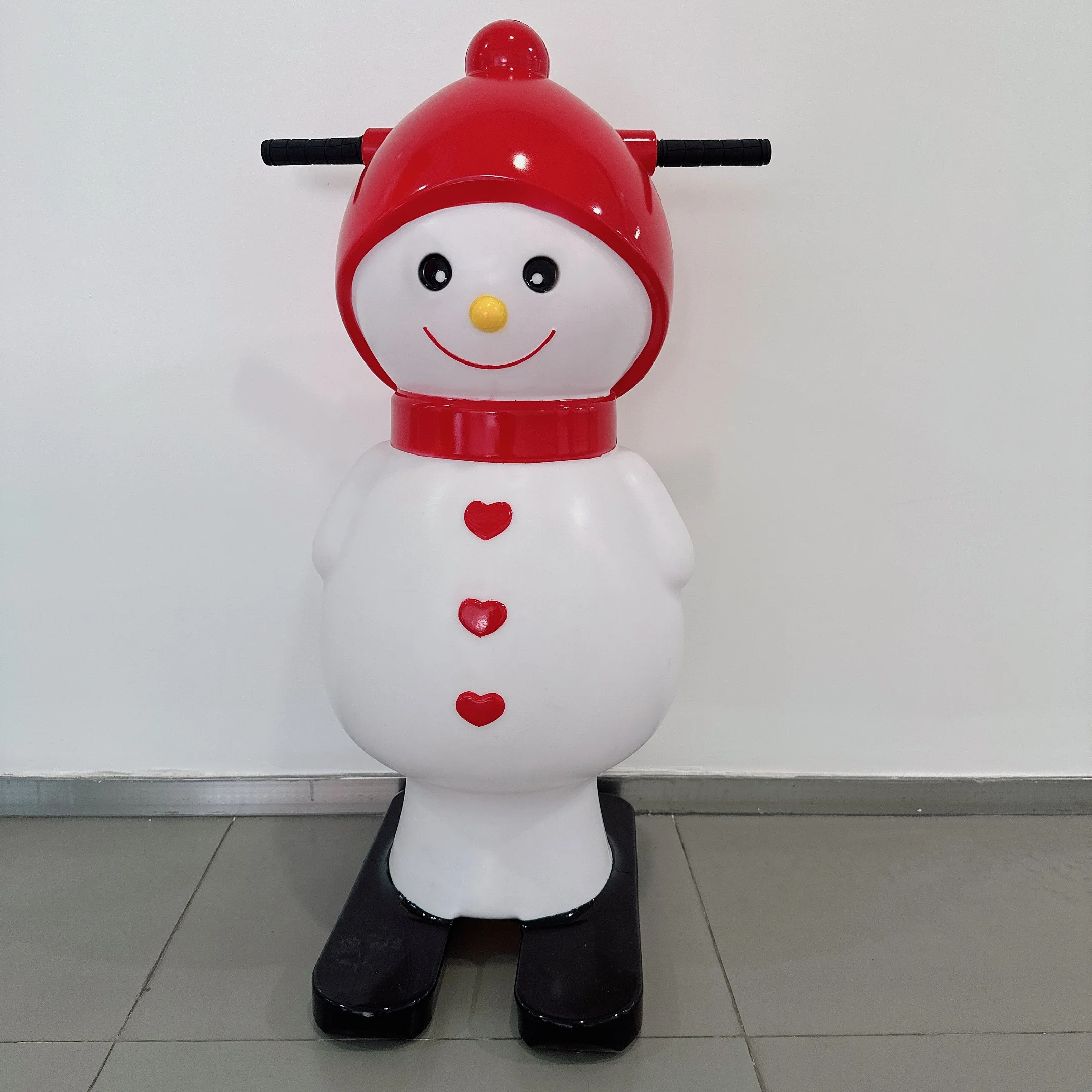 

Industrial Adults & Kids Snowman Ice Skate Pusher | Unbreakable Roller Molded Aid | 5-Year Commercial Use