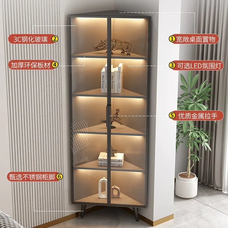 Corner Cabinet Corner Triangle Right Angle Corner Shelf Living Room