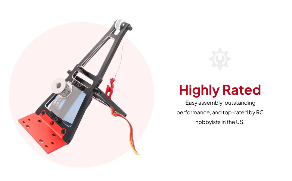รถราง RC และรถลากพ่วงขนาด 1/10 ชุดประกอบกว้านและรถยก