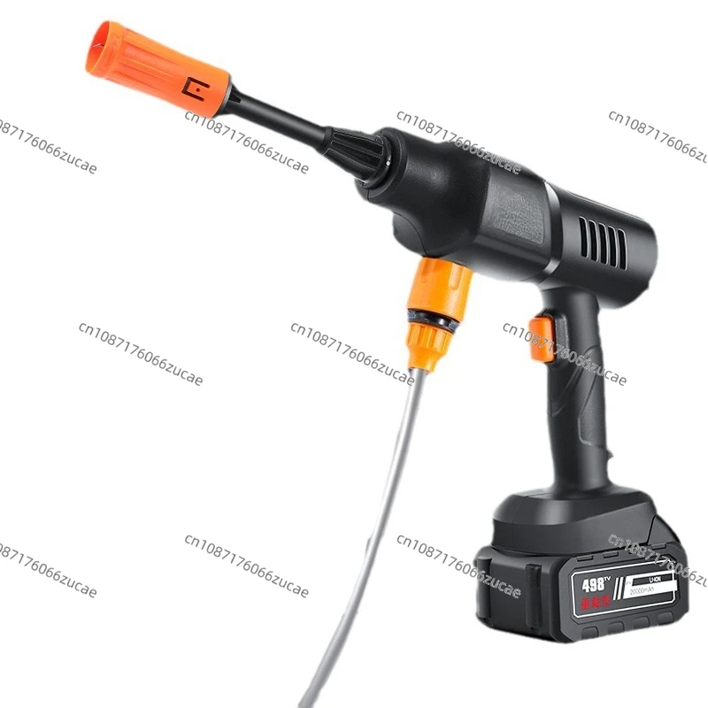 Wireless High Battery Life Lithium Battery High Pressure Water Gun Car Portable High Power Efficient Cleaning Car Washing