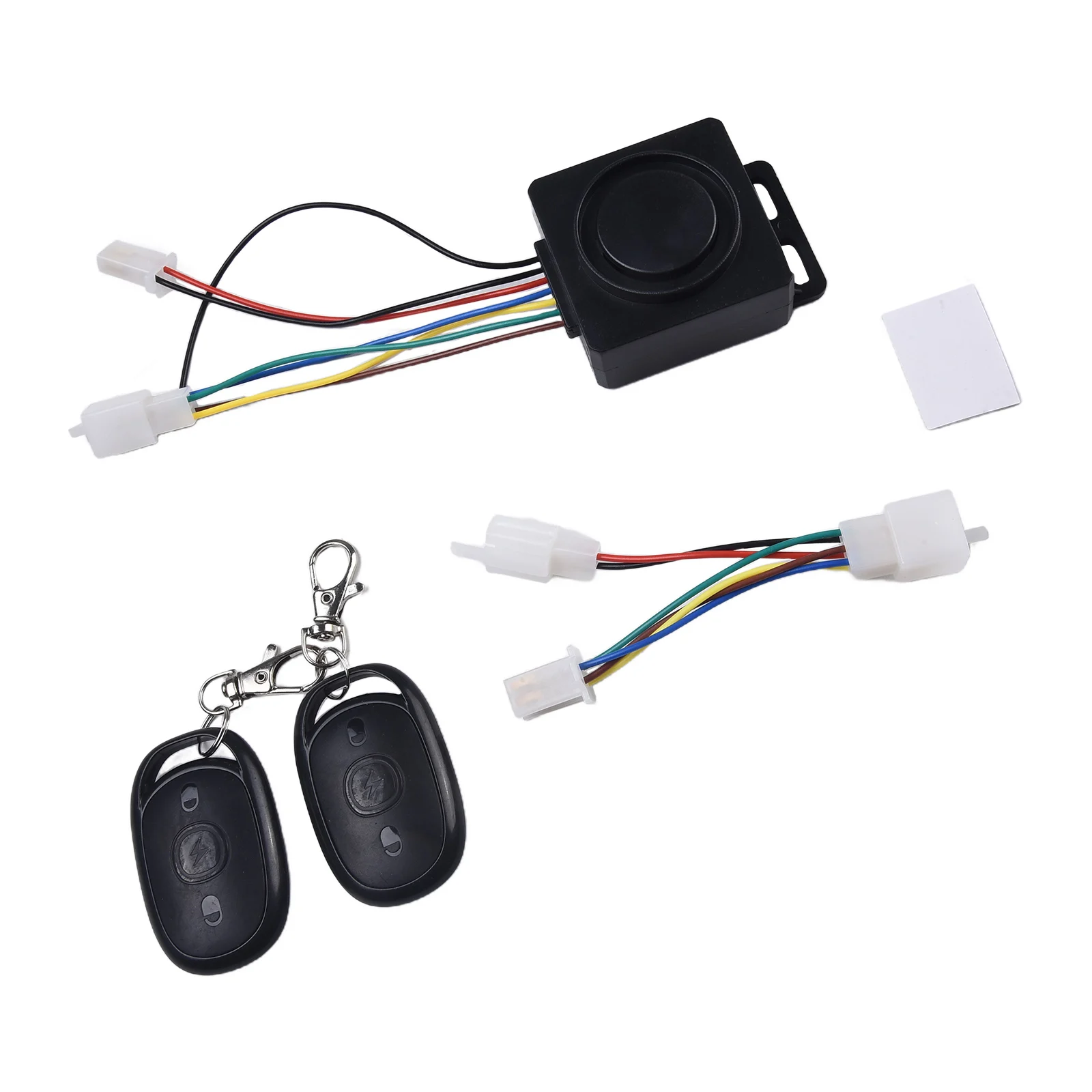 Electric Vehicle Alarm System 48-72V Alarm Volume 120db Click Converters Sensitivity Special Waterproof Design