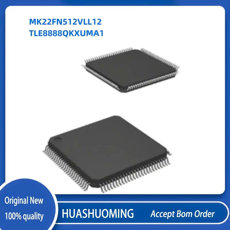 NEW 1Pcs/Lot  MK22FN512VLL12   MK22FN512      TLE8888QK TLE8888QKXUMA1   LQFP-100