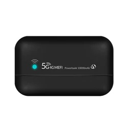 Portable MiFi Router 4G WiFi 150Mbps 10000 MAh Mifi Modem Car Mobile Wireless Hotspot with Slot Pocket WiFi