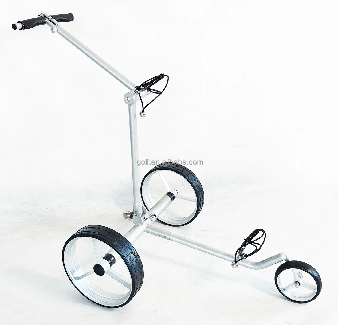 

Electric Scooter With Golf Bag Holder