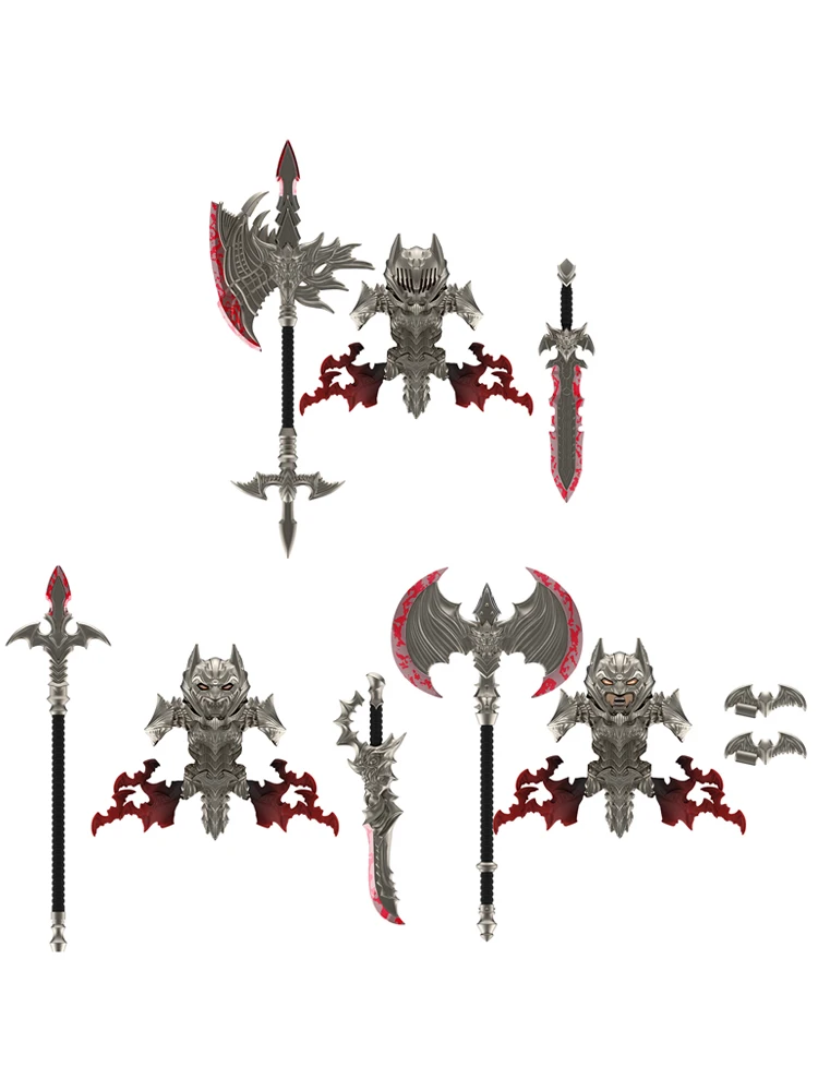 Bande dessinée Mini figurines bloc de construction poupées briques assemblage jouets pour enfants LE18-20