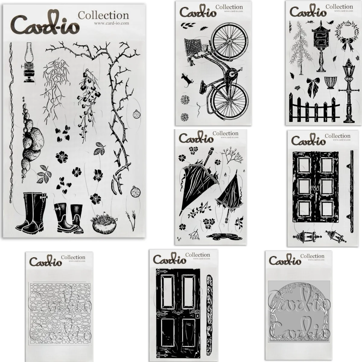 AliExpress Vintage Vista and Worn Window Bicycle Stamps Wall Stencil Set for DIY Scrapbook Craft Decoration Template Supplies Greeting Card