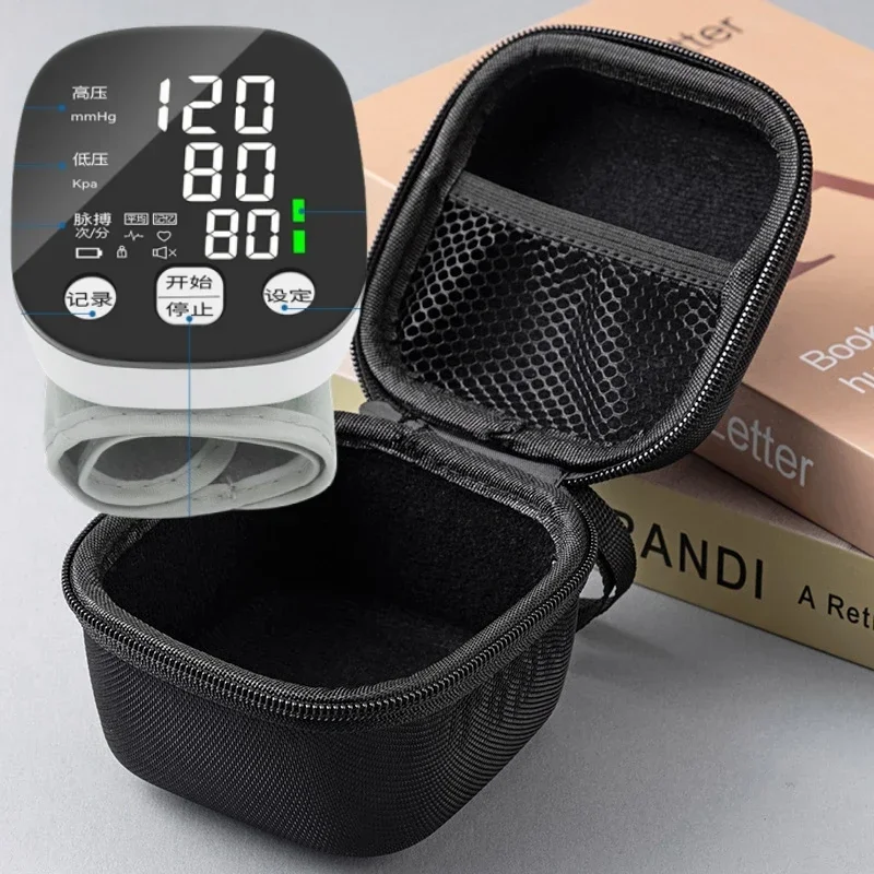 Sphygmomanometer Bag Portable EVA Blood Pressure Monitor Tonometer Storage Bags Carrying Case for Travel & Home Use