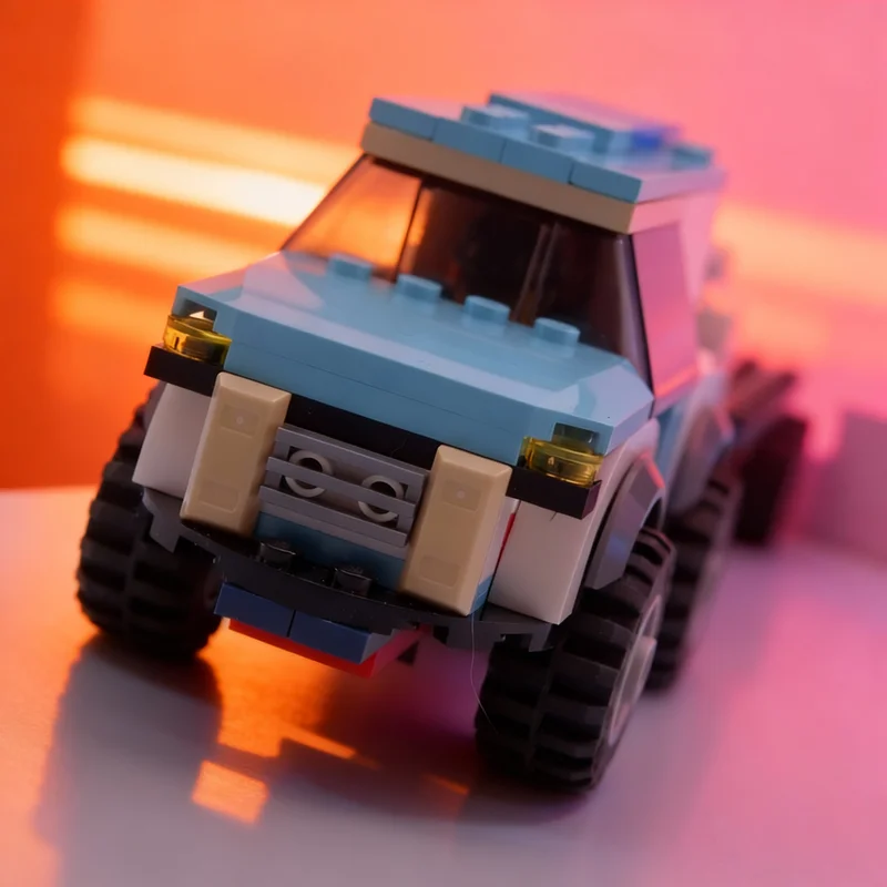 

131pcs MOC Vroom City Model Building Blocks Toys Construction Christmas Gift Assemble DIY Creative Brick Kids Idea Education