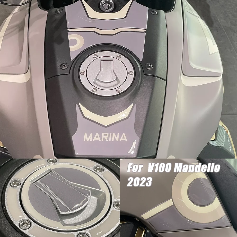 

For V100 Mandello 2023 Waterproof Protective Sticker Motorcycle 3D Sticker Kit Motorcycle Sticker