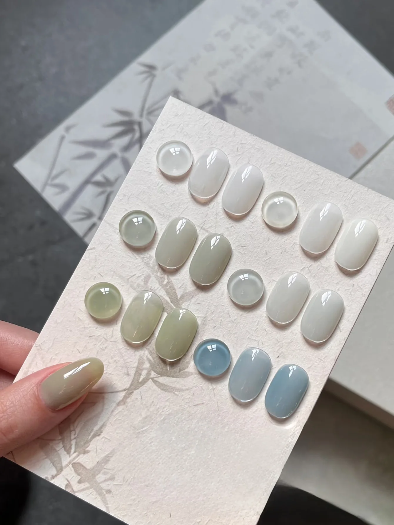 

1-30pcs PSK Oriental Aesthetcs Series Gel Nail Polish New Antiquities Ice Transparent Nude Pink Nail Art Nail Salon Exclusive