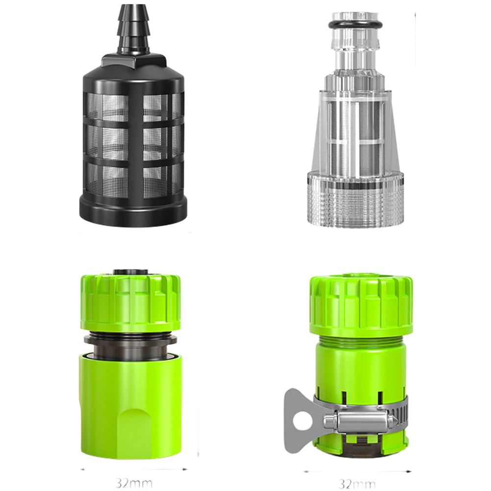 Quick Connect Fittings for Water Faucet and For Car Washing Machine 4 Pcs 1/2 Inch with Engineering Grade Plastic Build