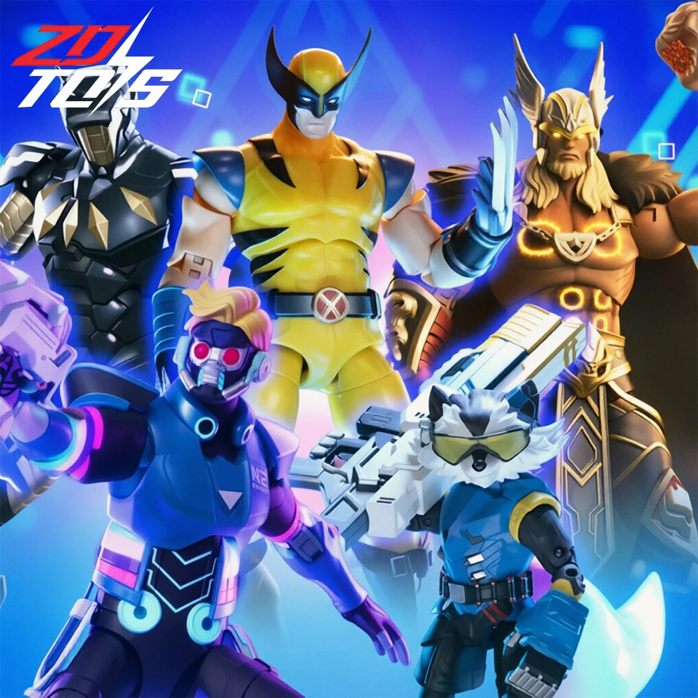 zd-toys-marvel-action-figure-wolverine-thor-rocket-raccoon-super-war-game-movable-joint-model-avengers-toy-gift-doll-pvc-18cm