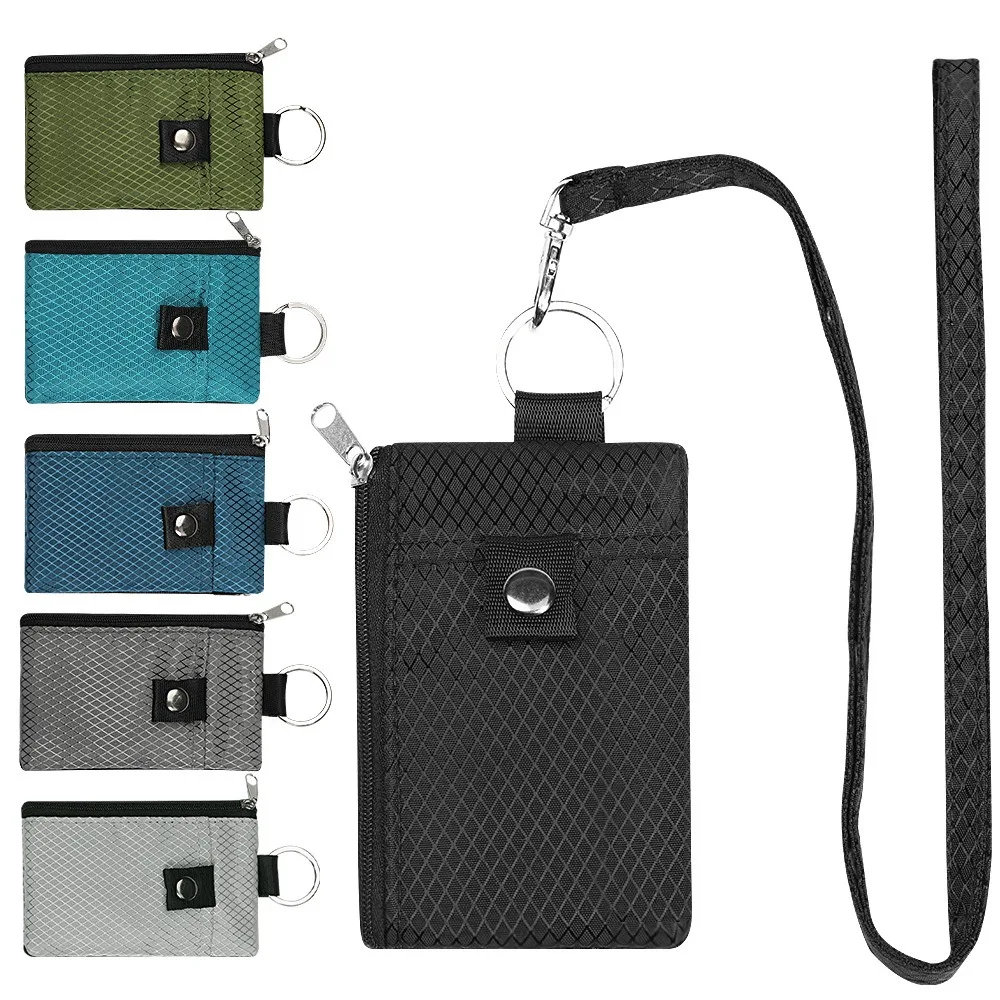 

Zero Wallet RFID Signal Blocking Small Wallet Cross border Hot Collection Anti theft Swipe Card Bag Portable Zero Wallet