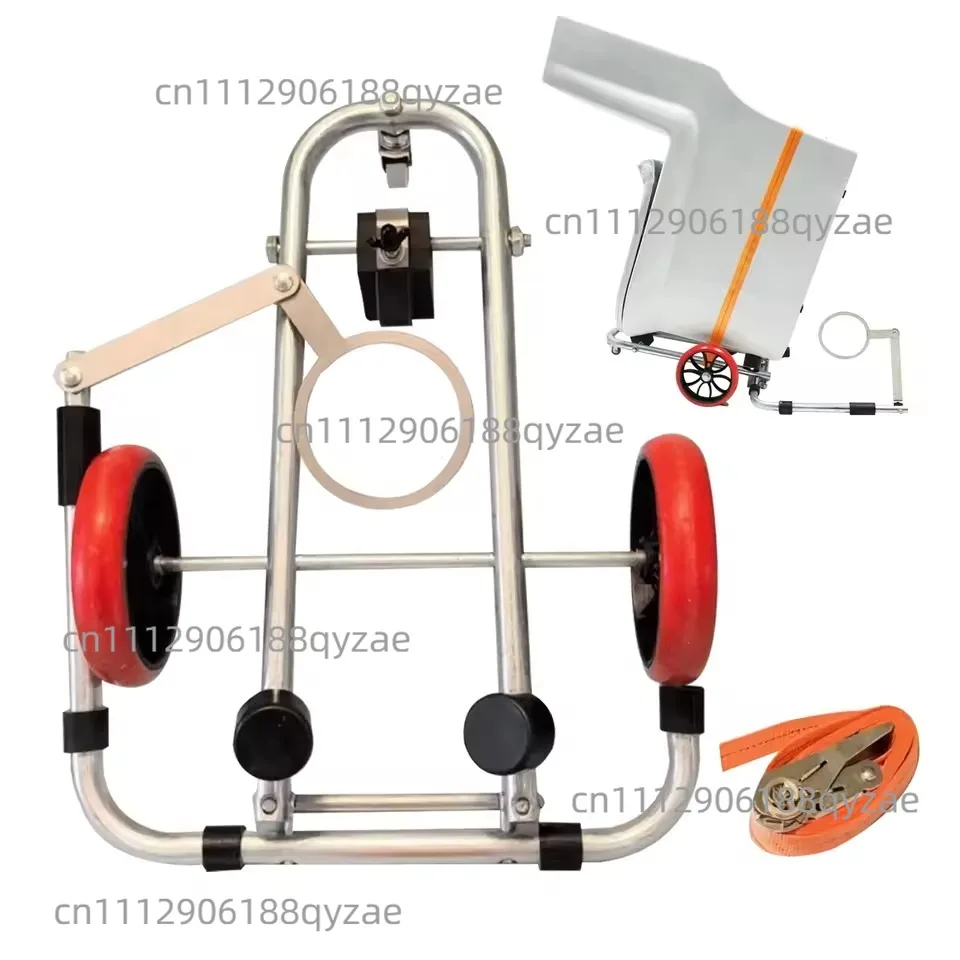 Toilet  Auxiliary Installation Artifact, Positioning and Moving, Folding Portable Labor-saving Trolley, Easy Installation