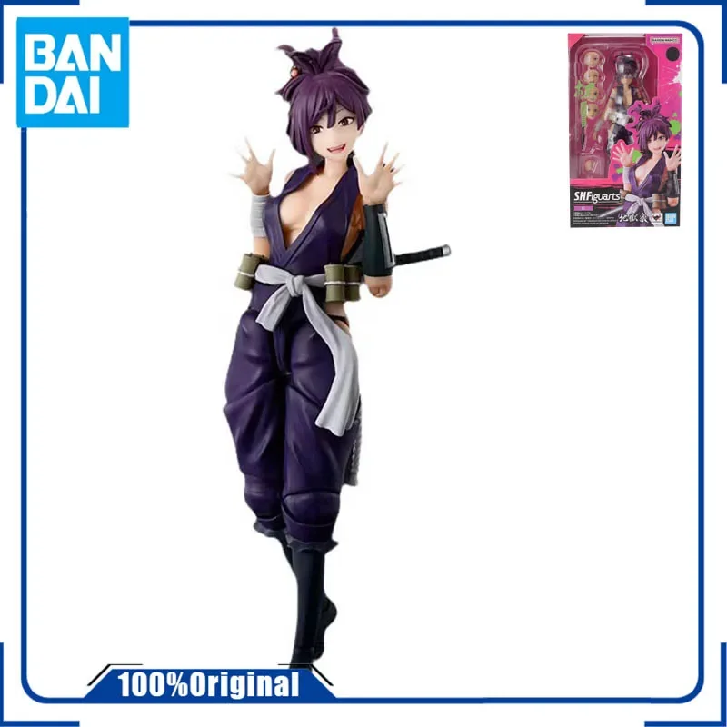

Bandai Original S.H.Figuarts Hell's Paradise Yuzuriha Action Figure Toys For Boys /Girls /Kids /Christmas Gift Collectible Model