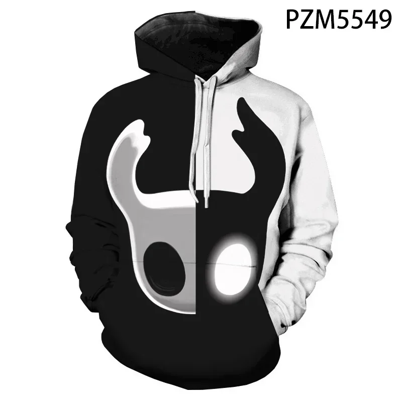 New COS Game Hollow Knight 3D Digital Print Pullover Hoodie Men Women Fashion Casual Boys/girls and Adult kids  Streetwear Hoody