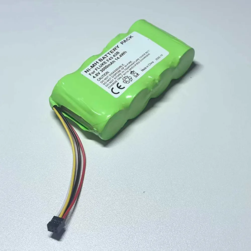 High quality products for fluke 123 192 bp120 bp190 thermal imager replace battery