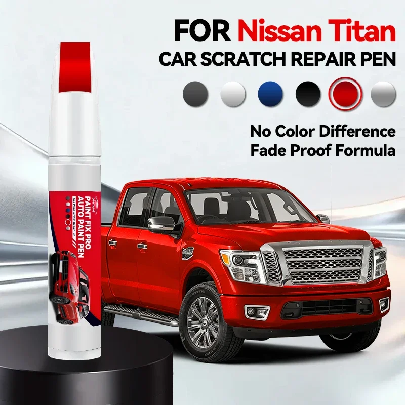 Vehicle Exclusive Use For Nissan Titan 1990-2025 2026 Paint Repair Pen Touch Up Scratch Remover DIY Auto Accessories Black White