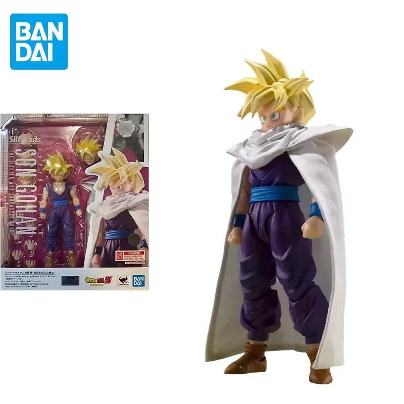 

Bandai Original Dragon Ball Z Anime Figure S.H.Figuarts Son Gohan Action Figure Toys for Kids Gift Collectible Model Ornaments