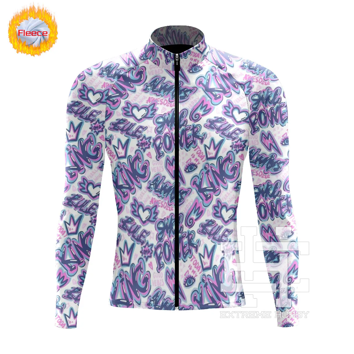 EXTREME HOBBY Winter Thermal Fleece Cycling Jersey Racing Bike Cycling Tops Mountian Bicycle Cycling Clothing Ropa Ciclismo