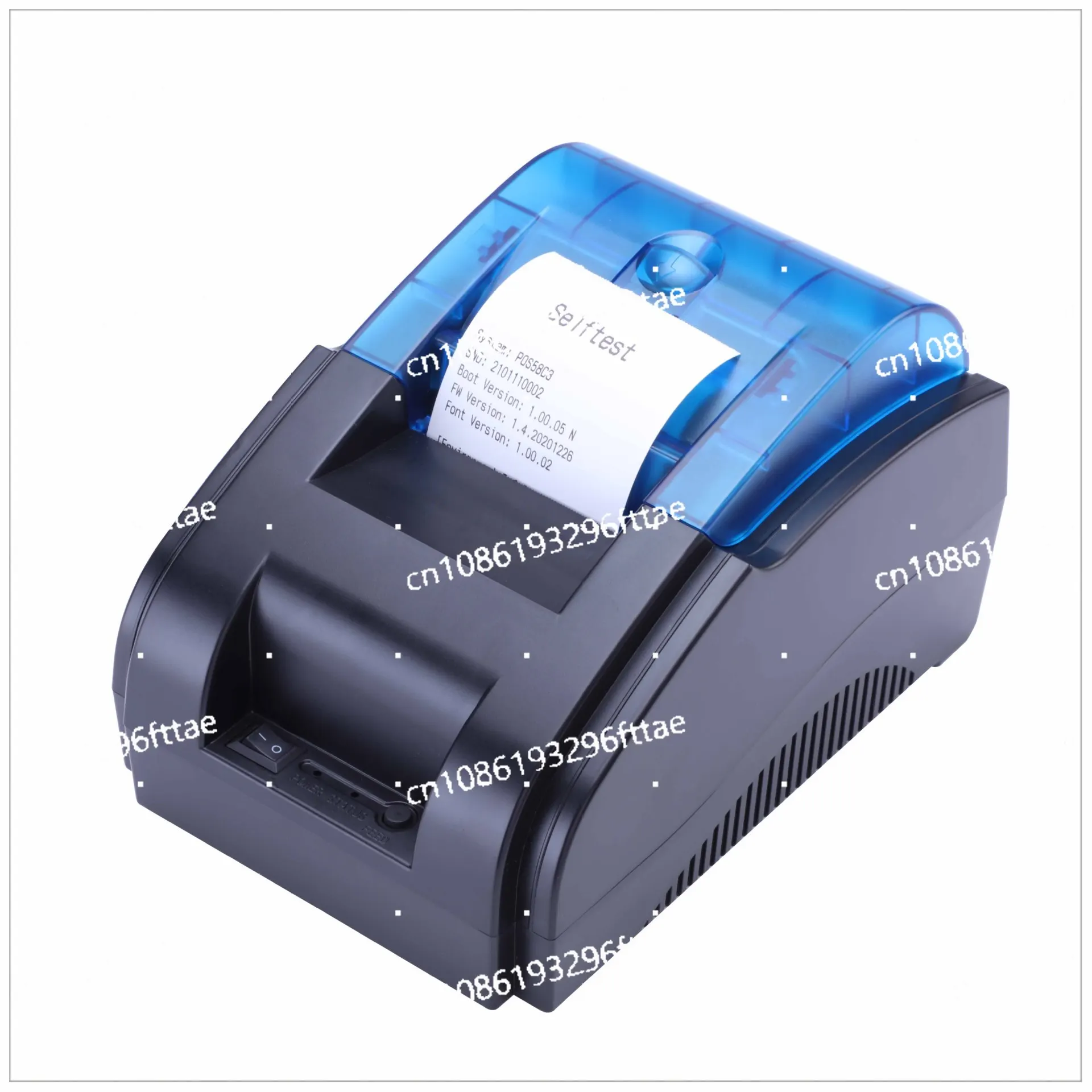 58mm Desktop USB + Bluetooth Thermal Bill Printer Can Be Connected To Android/ios